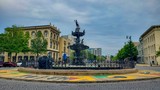 Court Square Fountain