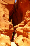 Sortie de Upper Antelope Canyon