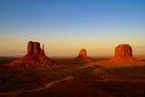 Coucher de Soleil vu de Monument Valley Viewpoint