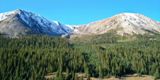 À l'approche d'Independence Pass