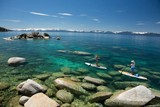 Paddle sur Lake Tahoe