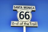 Route 66 End of the Trail Sign
