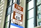 Route 66 End Sign