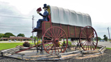 World's Largest Railsplitter Covered Wagon
