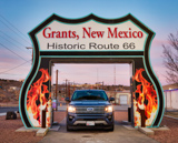 Route 66 Neon Drive-Thru Sign