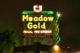 Meadow Gold Sign