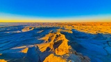 Moonscape Overlook au coucher su Soleil