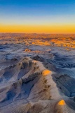 Moonscape Overlook au coucher su Soleil