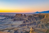 Moonscape Overlook au lever su Soleil