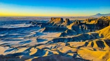 Moonscape Overlook au lever su Soleil