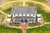Vue du sommet de Bodie Island Lighthouse