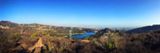 Griffith Park, vue sur Hollywood Reservoir