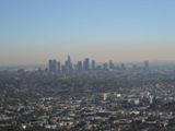 Griffith Observatory, vue sur Downtown