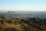 Griffith Observatory vu de Charlie Turner Trail
