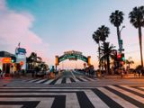 Entr&eacute;e de Santa Monica Pier