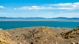 Mono Lake vu de Panum Crater