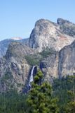 Bridalveil Falls, vues de Tunnel View.