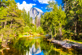 Half Dome, vu de Sentinel Bridge