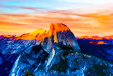 Half Dome, vu de Glacier Point