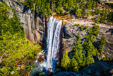 Vernal Fall, vue de John Muir Trail