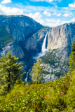 Yosemite Falls, vues de Four Mile Trail