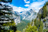 Half Dome, vu de Four Mile Trail