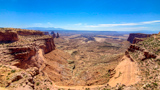 Buck Canyon, vu de Mesa Arch