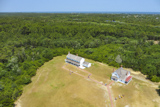 Vue du sommet de Cape Hatteras Lighthouse