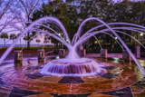 Waterfront Park Pier Fountain