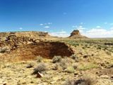 Fajada Butte vue depuis Una Vida
