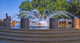 Waterfront Park Pier Fountain