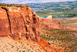 Book Cliffs View, Window Rock &agrave; gauche