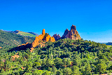 Garden of the Gods, vu de High Point Overlook