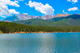 Pikes Peak, vu de Crystal Reservoir