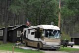 Beaucoup d'emplacements de camping