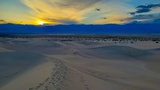 Coucher de Soleil sur Mesquite Flat Sand Dune