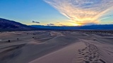 Coucher de Soleil sur Mesquite Flat Sand Dunes