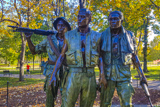 Three Servicemen Statue