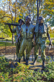 Three Servicemen Statue