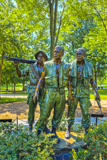 Three Servicemen Statue