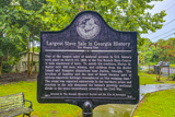 Site of Largest Slave Sale in Georgia History