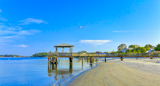 Tybee Island Back River Beach