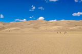 Au pied des dunes, à Medano Creek