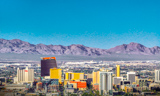 Downtown Las Vegas vue de The STRAT Observation Deck
