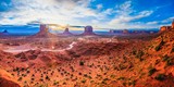 Lever de Soleil sur Monument Valley