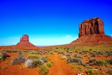 East Mitten Butte et Merrick Butte, vues de Wildcat Trail