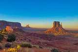 Coucher de Soleil vu de Mesa Rim Trail