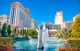 Fontaine devant le Caesars Palace