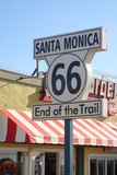 Route 66 End Sign