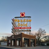 Meadow Gold Sign